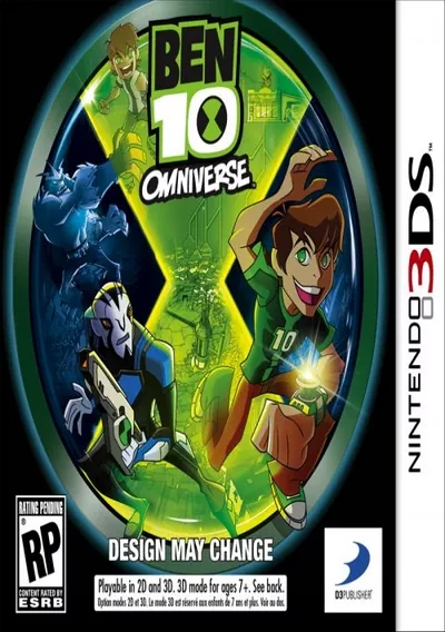 The cover of the game «Ben 10 - Omniverse»