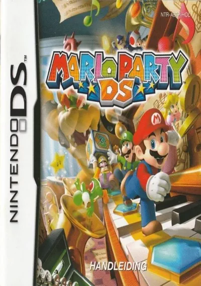 The cover of the game «Mario Party DS»