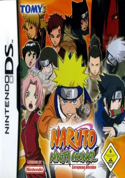 The cover of the game «Naruto: Ninja Council 3»