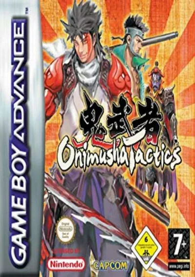 The cover of the game «Onimusha Tactics (EU)»