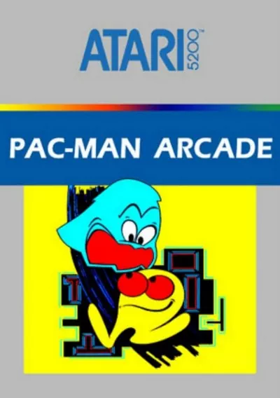 The cover of the game «Pac Man (1982) (Atari)»