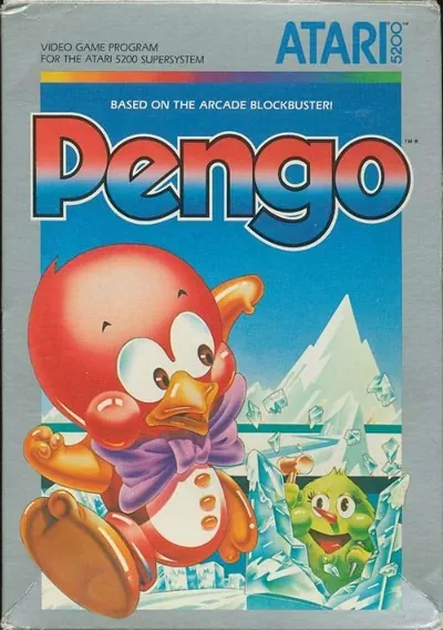 The cover of the game «Pengo (1983) (Atari)»