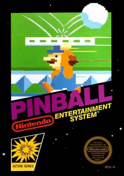 The cover of the game «Pinball (VS)»