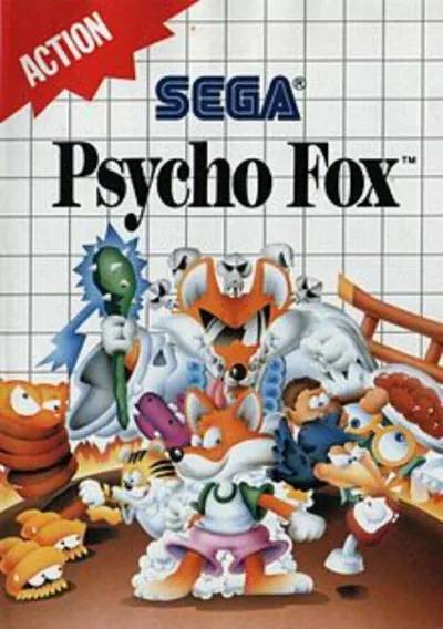 The cover of the game «Psycho Fox»