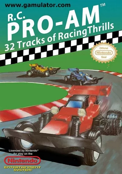 The cover of the game «R.C. Pro-Am»