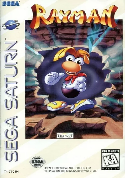 The cover of the game «Rayman (U)»