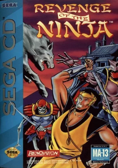 The cover of the game «Revenge of the Ninja (U)»