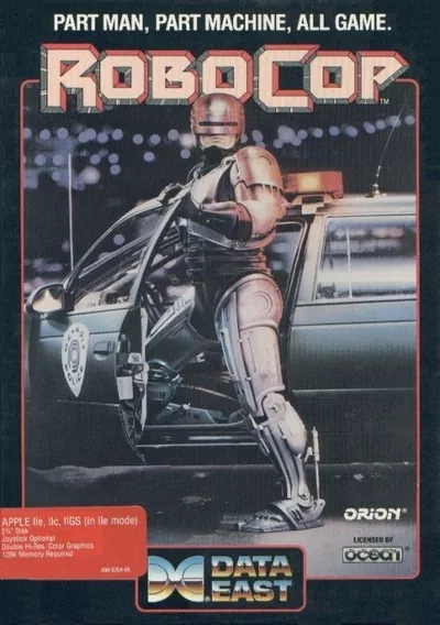 The cover of the game «Robocop (Data East)(Disk 1 Of 2)[t]»