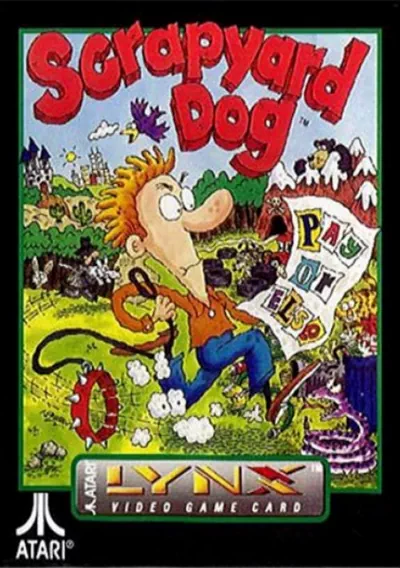 The cover of the game «Scrapyard Dog»