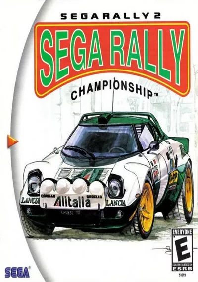 The cover of the game «Sega Rally 2 Sega Rally Championship»