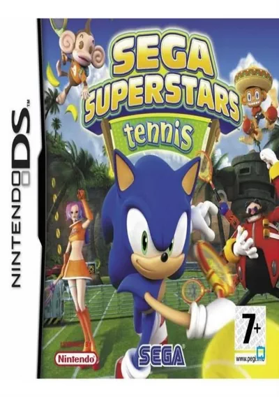 The cover of the game «SEGA Superstars Tennis (SQUiRE)»