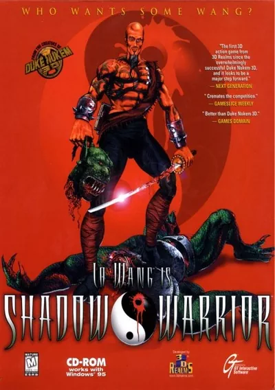 The cover of the game «Shadow Warrior»