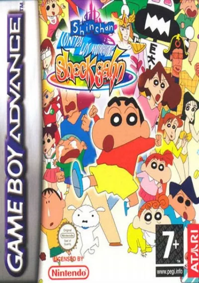 The cover of the game «Shinchan Contra Los Munecos De Shock Gahn (S)»