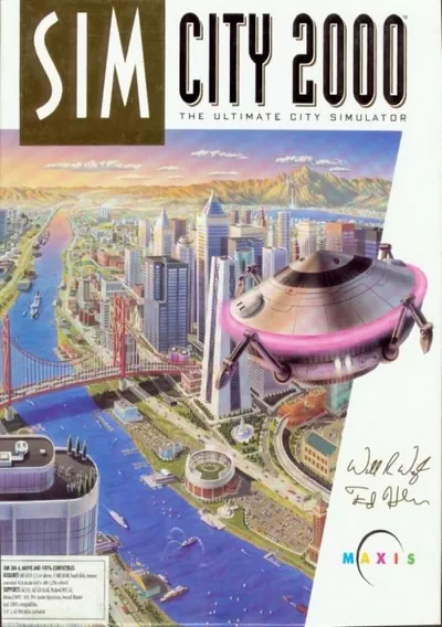 The cover of the game «Sim City 2000 Original Install»