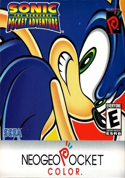 The cover of the game «Sonic the Hedgehog - Pocket Adventure»