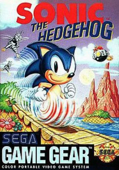 The cover of the game «Sonic The Hedgehog (V1.1)»