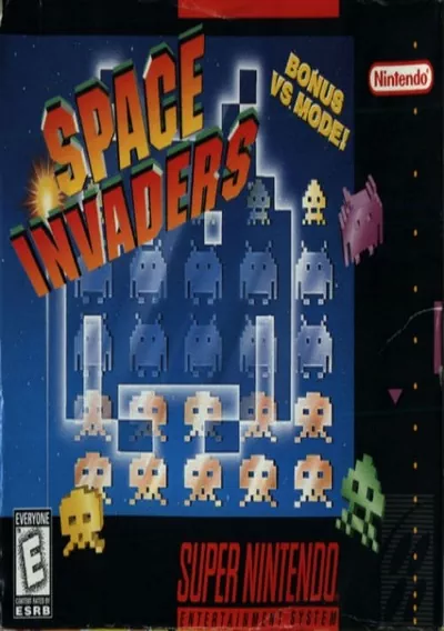 The cover of the game «Space Invaders (J)»