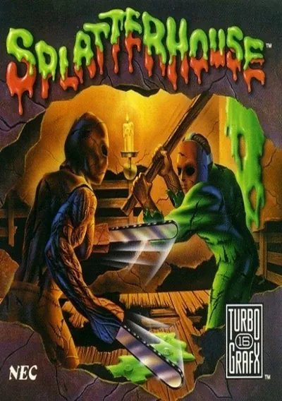 The cover of the game «Splatterhouse [b4] (J)»