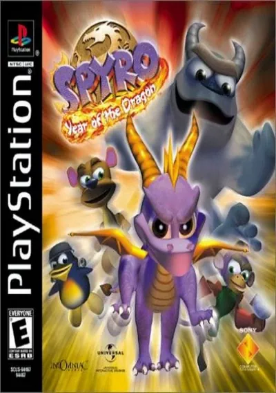 The cover of the game «Spyro the Dragon 3 Year of the Dragon [SCUS-94467]»