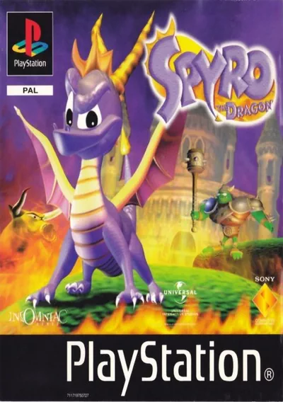 The cover of the game «Spyro The Dragon [SCUS-94228]»