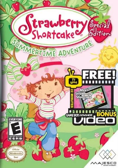 The cover of the game «Strawberry Shortcake - Summertime Adventure»