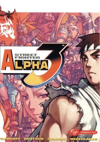 The cover of the game «Street Fighter Alpha 3 (Brazil) (Clone)»