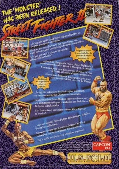 The cover of the game «Street Fighter II - The World Warrior_Disk1»