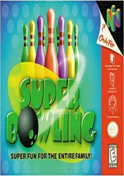 The cover of the game «Super Bowling (J)»