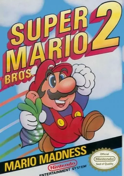 The cover of the game «Super Mario Bros (J)»