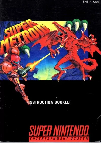 The cover of the game «Super Metroid (JU) .zst»