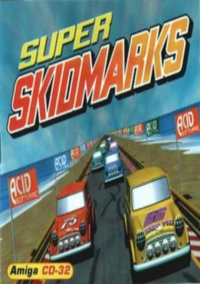 The cover of the game «Super SkidMarks (OCS & AGA)_Disk1»