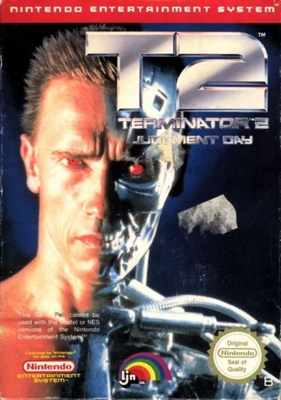 The cover of the game «Terminator 2 - Judgement Day»