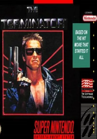 The cover of the game «Terminator 2 - Judgment Day»