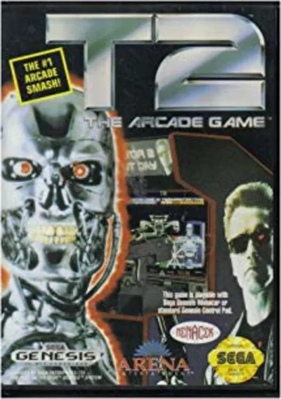 The cover of the game «Terminator 2 - The Arcade Game (JUE)»