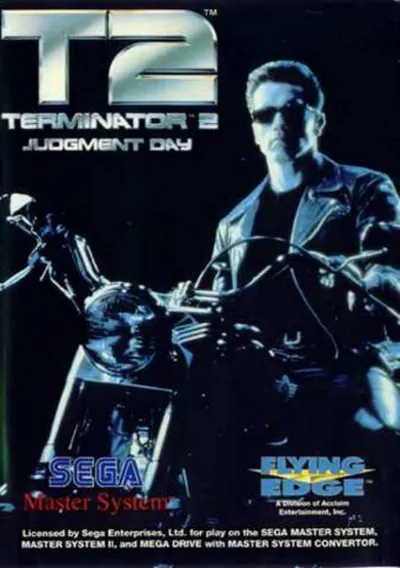 The cover of the game «Terminator 2 - The Arcade Game»