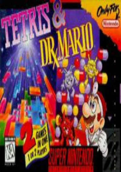 The cover of the game «Tetris & Dr Mario (EU)»