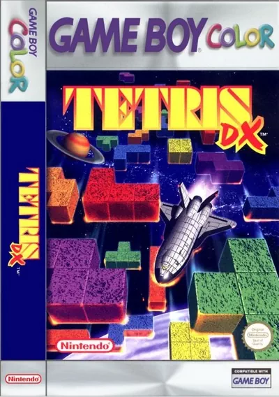 The cover of the game «Tetris DX»