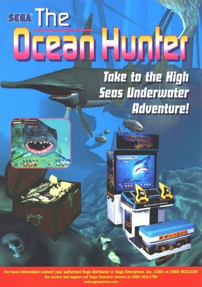 The cover of the game «The Ocean Hunter»