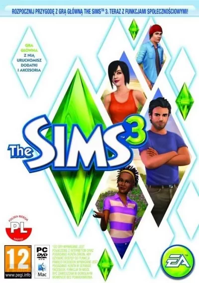 The cover of the game «The Sims 3»