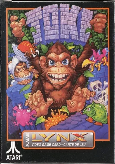 The cover of the game «Toki»