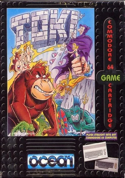 The cover of the game «Toki»