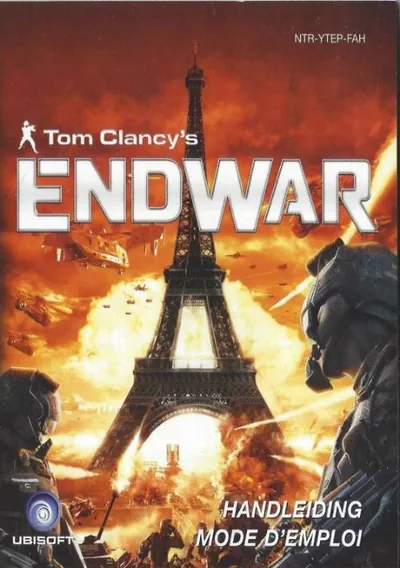 The cover of the game «Tom Clancy's EndWar (E)»