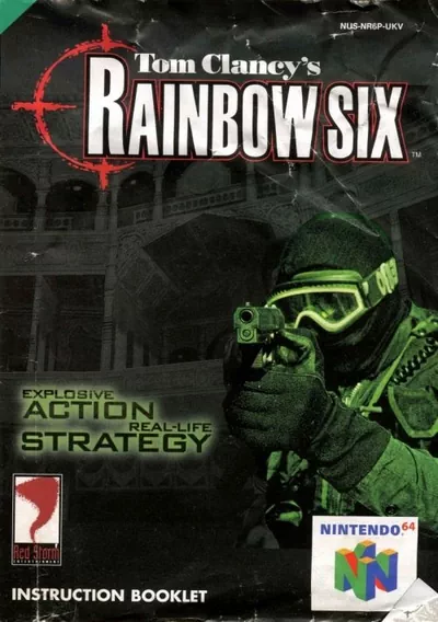 The cover of the game «Tom Clancy's Rainbow Six (E)»