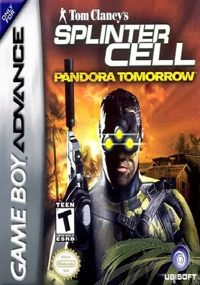 The cover of the game «Tom Clancy's Splinter Cell - Pandora Tommorow (EU)»