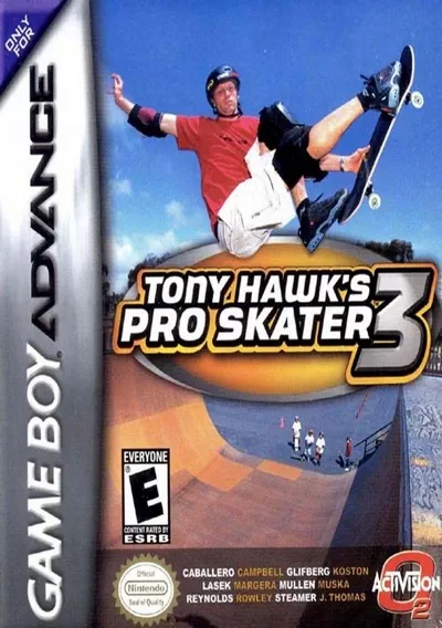 The cover of the game «Tony Hawk's Pro Skater 3 (G)»