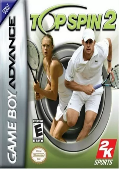 The cover of the game «Top Spin 2»