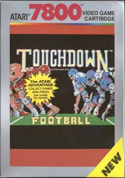 The cover of the game «Touchdown Football»