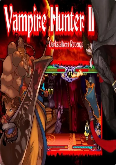 The cover of the game «VAMPIRE HUNTER 2 - DARKSTALKERS' REVENGE (JAPAN)»