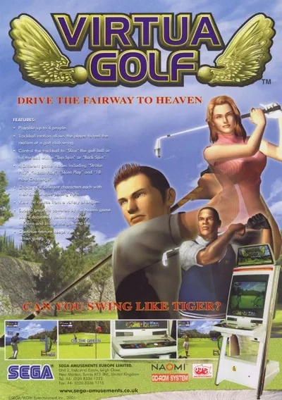 The cover of the game «Virtua Golf ~ Dynamic Golf»