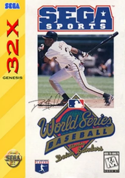 The cover of the game «World Series Baseball 1995»